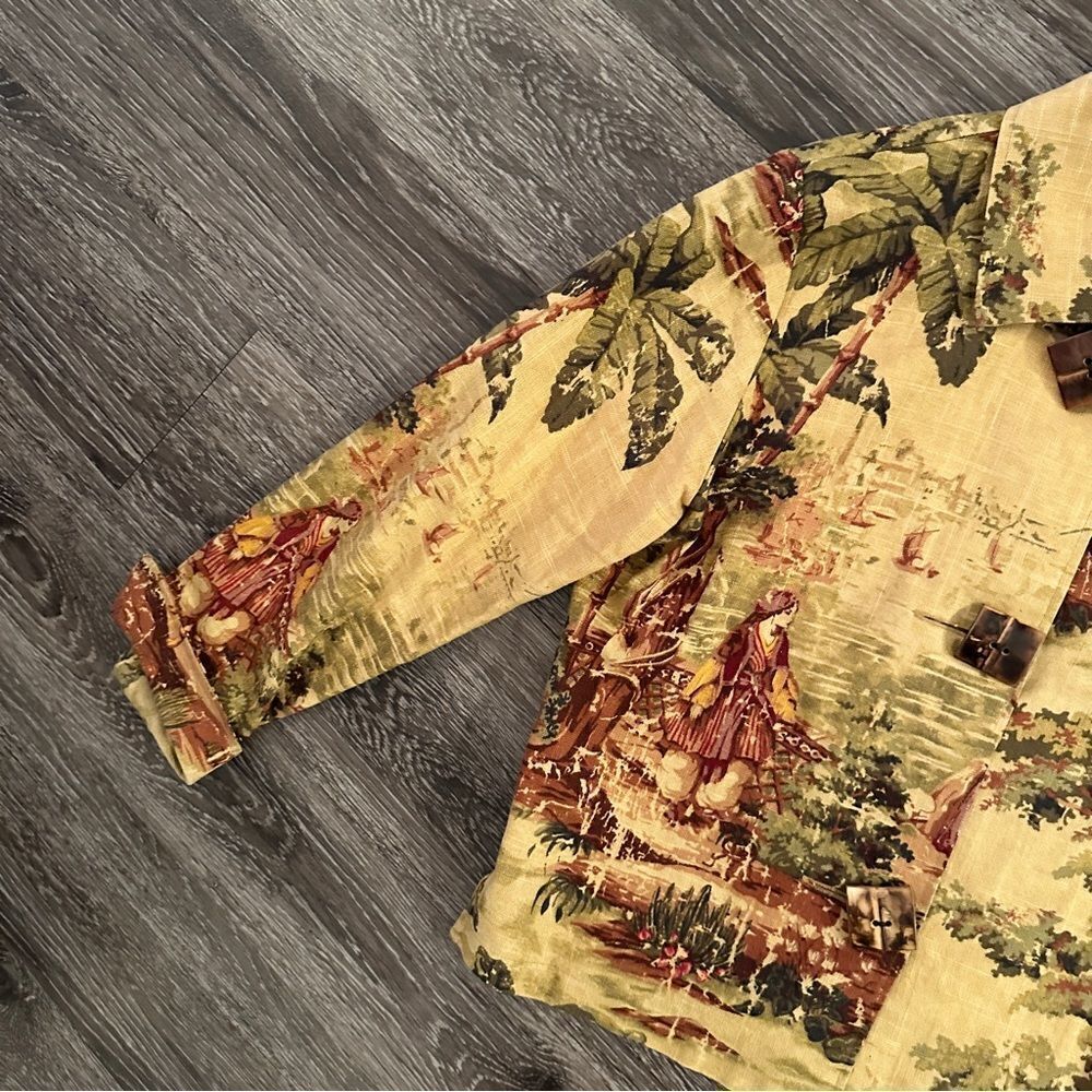 Painted Pony Linen Jacket - Picture 3 of 9
